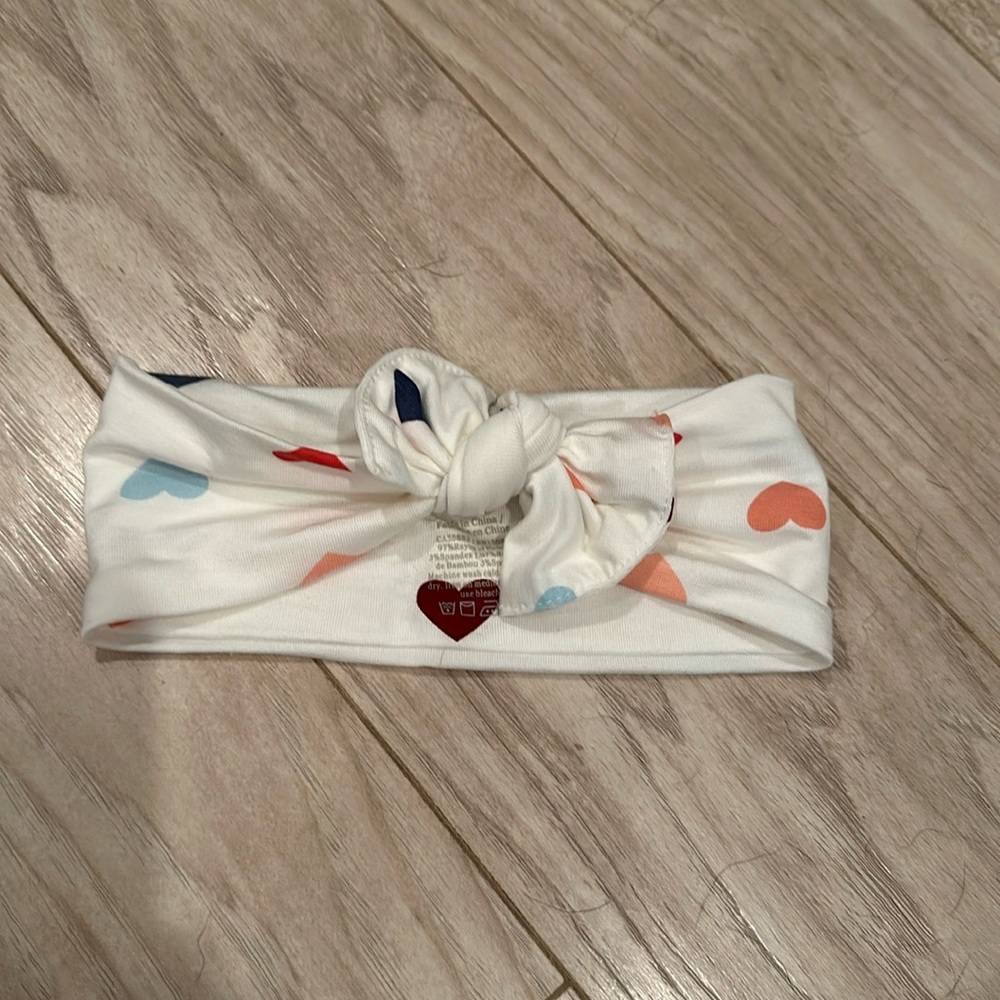Kyte Baby Multi Heart Bow Headband 3-6m